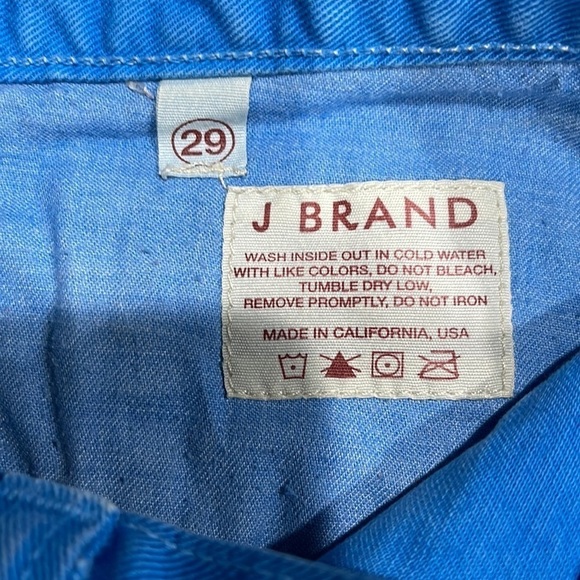 J Brand Cut Off Short in Blue Bonnet SZ 29 - Picture 7 of 8